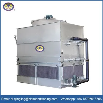 Chladený chladiaci kondenzátor